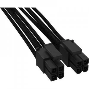 BeQuiet PC, Current Cable [1x ATX plug 8-pin (4+4) - 1x ATX plug 8-pin (4+4)] 45.00cm Black