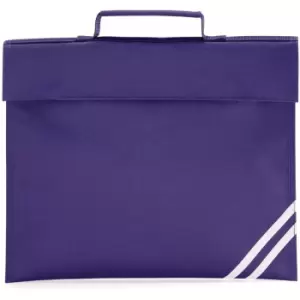 Quadra Classic Book Bag - 5 Litres (One Size) (Purple)