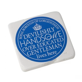 Square Coaster Handsome Gentleman By Heaven Sends