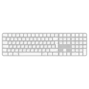 Apple Magic keyboard USB + Bluetooth Russian Aluminium White