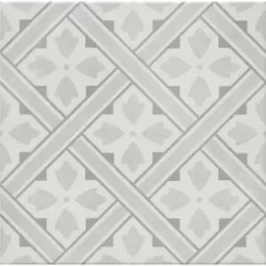 Beige Patterned Floor Tile 33 x 33cm - Belgravia