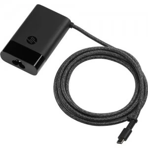 HP 3PN48AA power adapter/inverter Universal 65 W Black