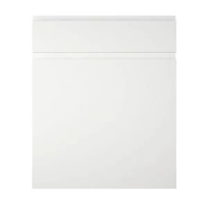 Cooke Lewis Appleby High Gloss White Drawerline door drawer front W600mm Pack of 1