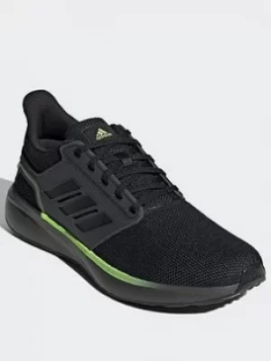 adidas Eq19 Run Winter Shoes, Grey/Black/Green, Size 9.5, Men