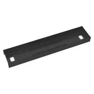 Elev8 lower cable channel with cover for back-to-back 1600mm desks -