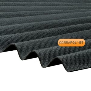 Corrapol BT Black Corrugated Bitumen Sheet 930 X 2000mm