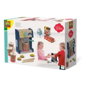 SES CREATIVE Petits Pretenders Childrens Coffee Play Set, Unisex, Three Years and Above, Multi-colour (18009)