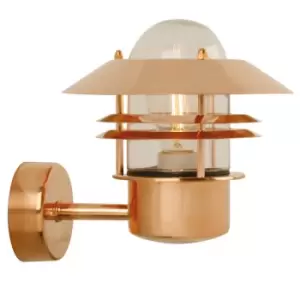 Blokhus Outdoor Wall Lantern Copper, E27, IP54