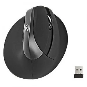 Nedis Ergonomic Wireless Optical Mouse NED026 Black