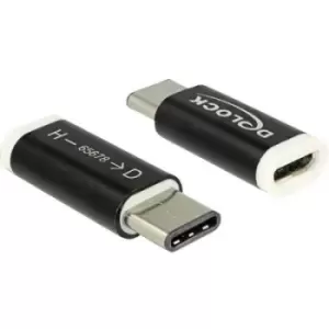 Delock USB 2.0 Adapter [1x USB-C plug - 1x USB 2.0 port Micro B] 65678