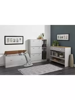 Lloyd Pascal Henley Console With 2 Shelves