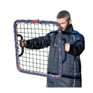 Precision Hand Held Ball Rebounder (One Size) (Blue/Red)