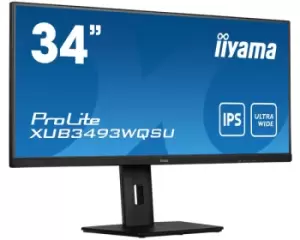 iiyama ProLite XUB3493WQSU-B5 computer monitor 86.4cm (34") 3440...