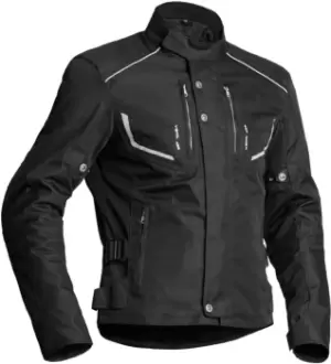 Lindstrands Halden Waterproof Motorcycle Textile Jacket, black, Size 50, black, Size 50