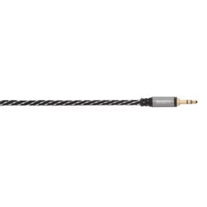 Avinity Audio cable 3.5mm jack plug/plug, stereo, fabric, gold-plated, 1.5 m