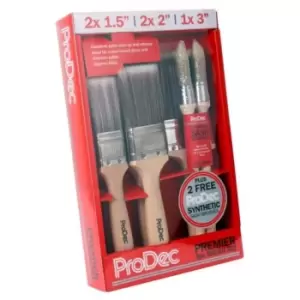 ProDec 7Pc Premier Brush Set Inc 2X Free Sashes- you get 10