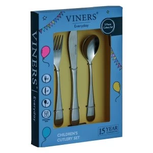 Viners 0302.199 Everyday 3pc Kids Cutlery Gift Box Stainless Steel