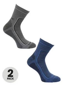 Regatta 'Active' Lifestyle Socks - 6 to 8 - blue