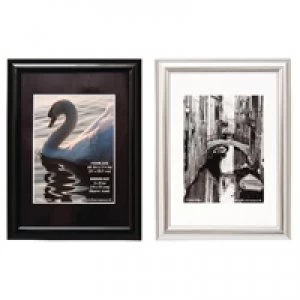 Photo Album Company A4 Shiny Black Certificate Frame PILA4SHIN-Black