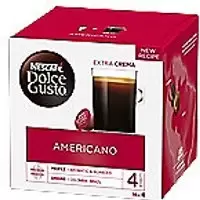 Nescafe Ground Coffee Pods Box Americano 8g Pack of 16