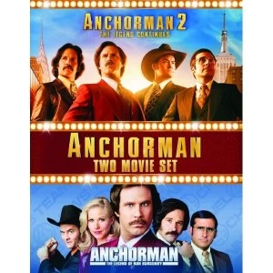 Anchorman 1 & 2 Bluray