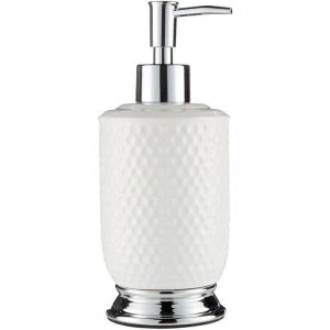Hotel Collection Classic Ceramic Soap Dispenser - White