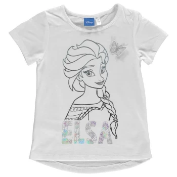 Character Short Sleeve T Shirt Infant Girls - Frozen