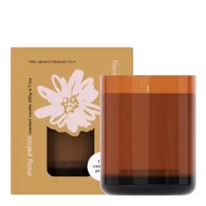 The Aromatherapy Co Floral Bloom Daisy Candle 200g Orange