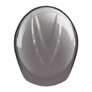 GV571 V-gard 500 Grey Safety Helmet with Pushkey Sliding Suspension