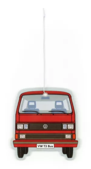 VanillaRed VW T3 Bus Pack Of 12 Air Freshener