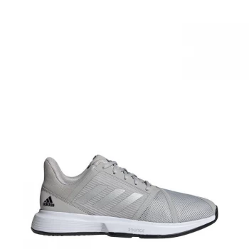 adidas CourtJam Bounce Shoes Unisex - Grey Two / Silver Metallic / C