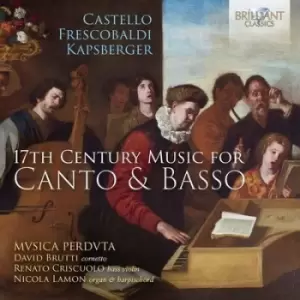 17th Century Music for Canto & Basso by Dario Castello CD Album