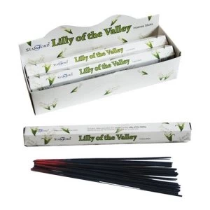 Lily of the Valley (Pack Of 6) Stamford Hex Incense Sticks