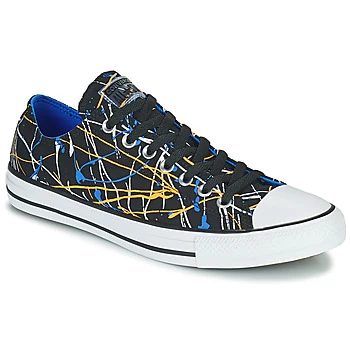 Converse CHUCK TAYLOR ALL STAR ARCHIVE PRINT - PAINT SPLATTER OX mens Shoes Trainers in Black
