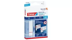 TESA 77761 - Indoor - Universal hook - White - Adhesive strip - 3...