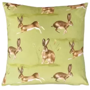 Riva Home CountryHares Cushion23 - Green