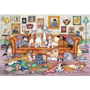 Gibsons The Barker-Scratchits Jigsaw Puzzle - 500 Pieces