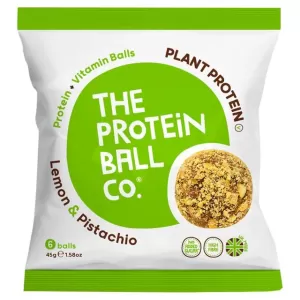 The Protein Ball Co. Lemon & Pistachio Balls 45g