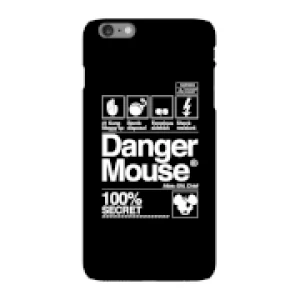Danger Mouse 100% Secret Phone Case for iPhone and Android - iPhone 6 Plus - Snap Case - Matte
