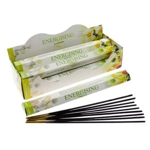 Energising (Pack Of 6) Stamford Hex Incense Sticks