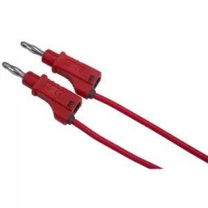 PJP 2110-100R 100cm 4mm Red Stackable Lead