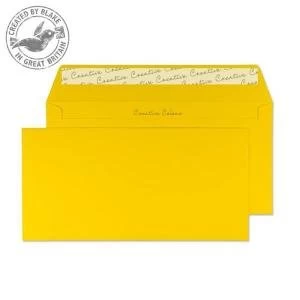 Blake Creative Colour DL 120gm2 Peel and Seal Wallet Envelopes Egg