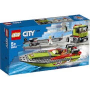 LEGO City Great Vehicles: Race Boat Transporter (60254)