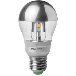 Megaman 5W LED ES E27 Crown Silver Golf Ball Warm White Dimmable - 148420