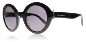 Alexander McQueen AM0002S Sunglasses Black 001 51mm