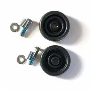 Brompton Rollers with Fittings - L/E Version (Pair) - Black