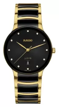RADO R30022742 Centrix Diamond (39.5mm) Black Dial / Black Watch