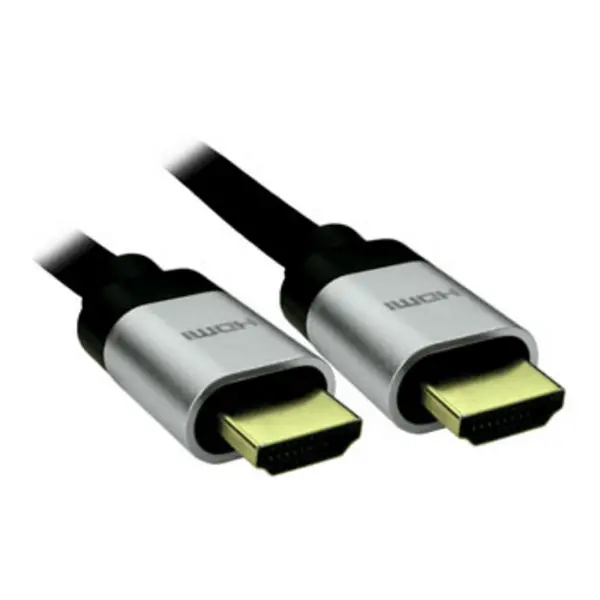 Cables Direct Cables Direct CDLHD8K-10SLV HDMI cable 10 m HDMI Type A (Standard) Black Silver CDLHD8K-10SLV