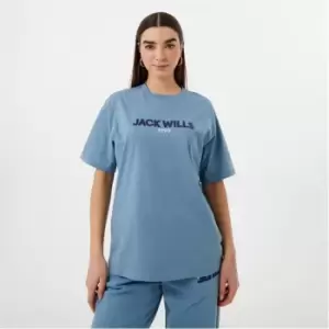 Jack Wills Applique T-Shirt - Blue