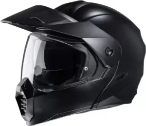 HJC C80 Semi Mat Helmet, black, Size L, black, Size L